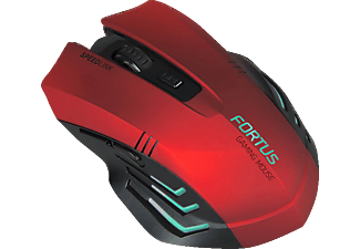 SPEEDLINK SL-680100-BK-01 - Gaming Mouse (Rot, schwarz)